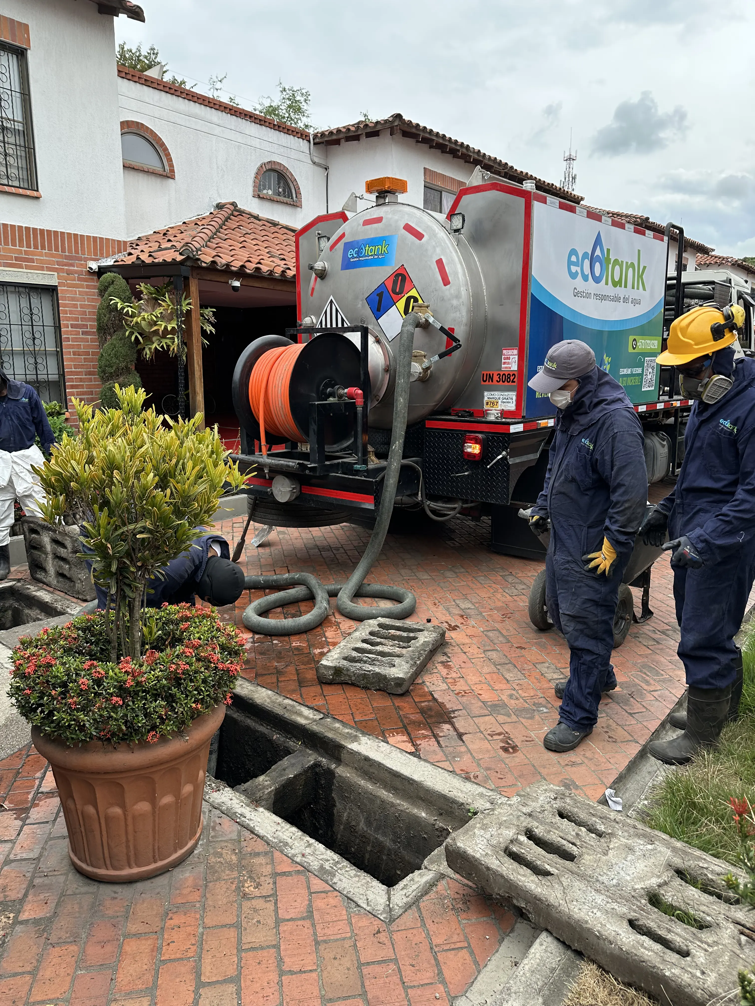 Sondeo y destaponamiento de redes hidrosanitaria